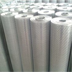 Stainless Steel 0.5-8.0MM Thick Round Hole Perforated Metal Sheet